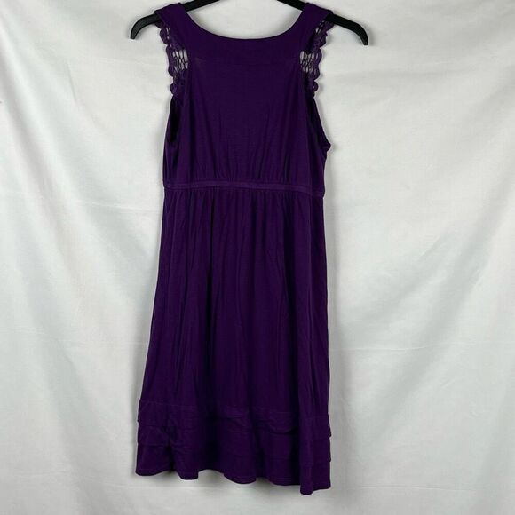 Bluheaven Purple Lace Tank Sundress Small - Picture 4 of 12